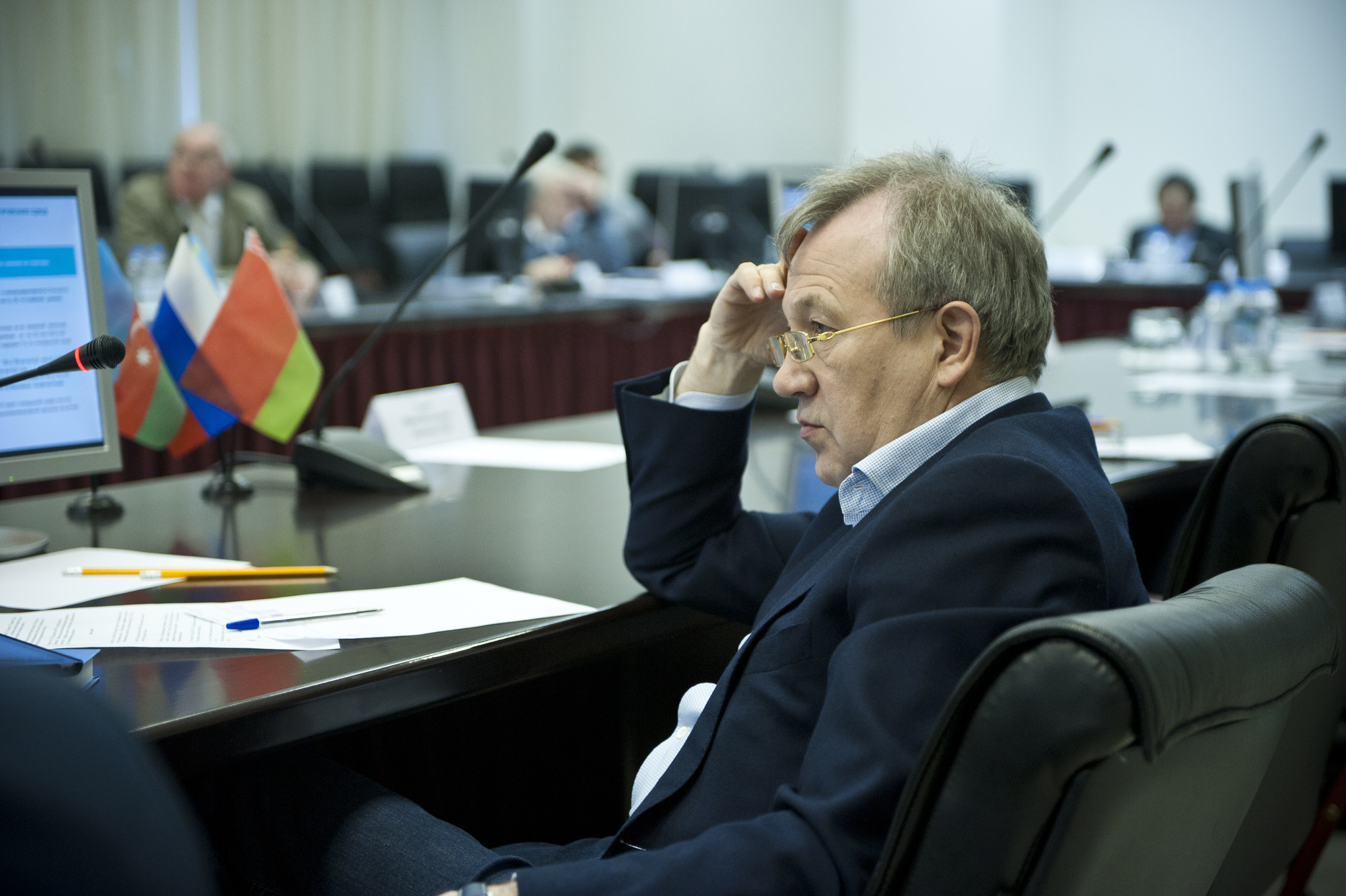 На научном совете РАН. Красников Г.Я.