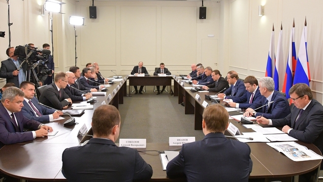 Г.Я. Красников принял участие в совещании председателя Правительства РФ