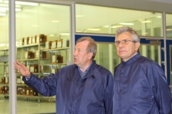 НИИМЭ посетил президент Российской академии наук, академик РАН А.М. Сергеев 