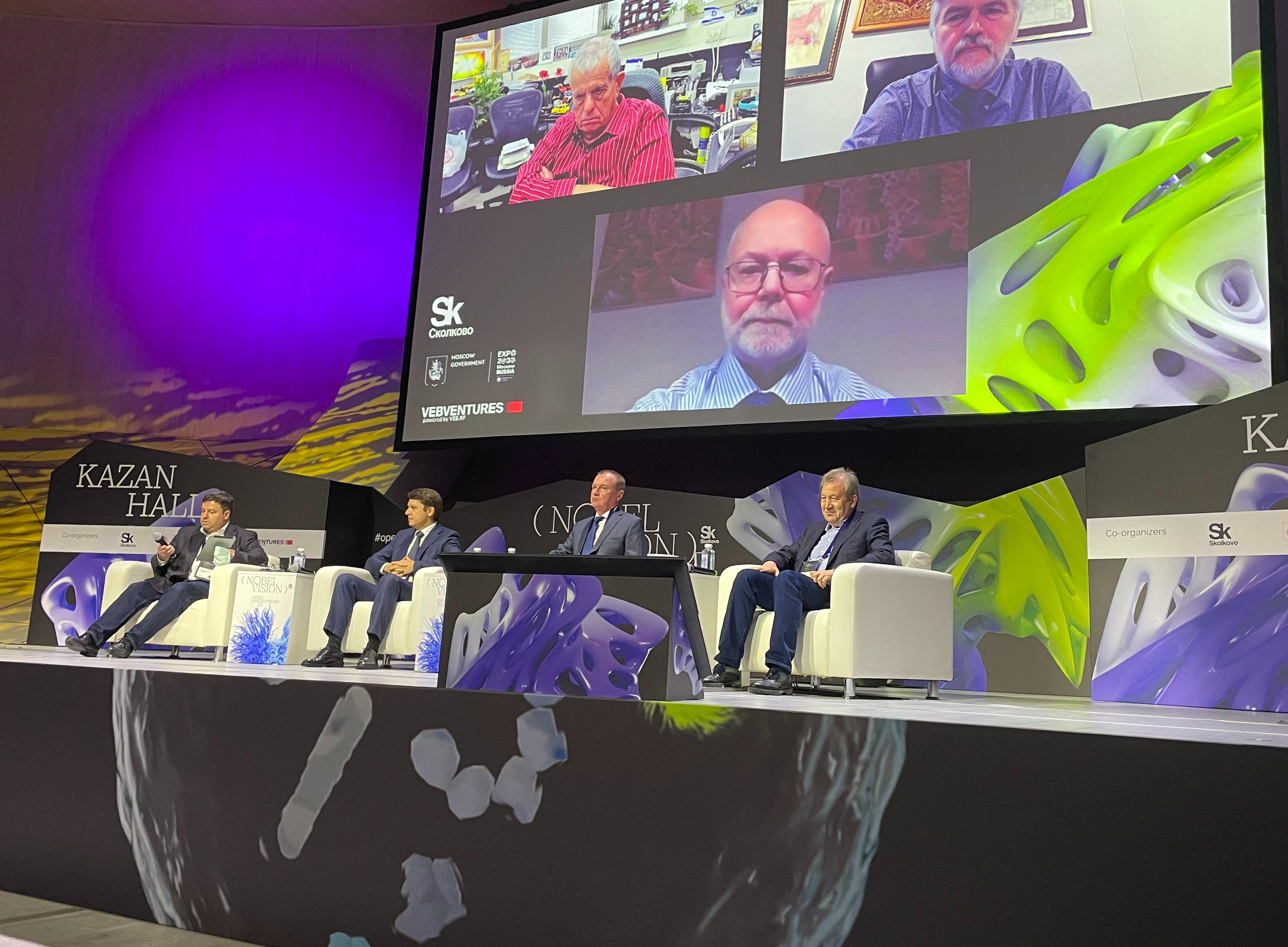Academician Gennady Krasnikov took part in the Nobel Vision Forum